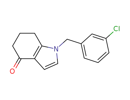 1-(3-chlorobenzyl)-4-oxo-4,5,6,7-tetrahydroindole
