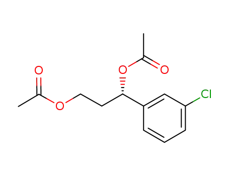 1,3-Propanediol, 1-(3-chlorophenyl)-, diacetate, (1S)-
