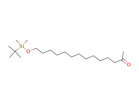 2-Tetradecanone, 14-[[(1,1-dimethylethyl)dimethylsilyl]oxy]-