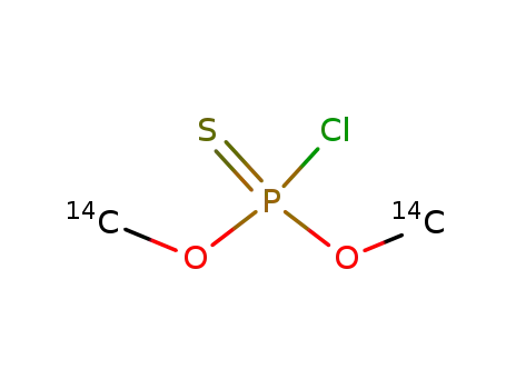 O,O-di(<SUP>13</SUP>C<SUB>1</SUB>)methylthiophosphoryl chloride