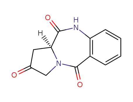 (11aS)-1,2,3,10,11,11a-hexahydro-5H-pyrrolo[2,1-c][1,4]benzodiazepine-3,5,11-trione