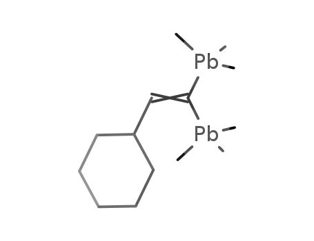 Plumbane, (cyclohexylethenylidene)bis[trimethyl-