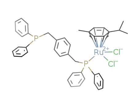 [(α,α'-bis(diphenylphosphino)-p-xylene)*Ru(p-cymene)Cl2]