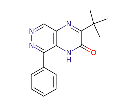 3-<i>tert</i>-butyl-8-phenyl-1<i>H</i>-pyrazino[2,3-<i>d</i>]pyridazin-2-one
