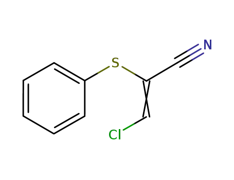 3-chloro-2-(phenylthio)propenonitrile
