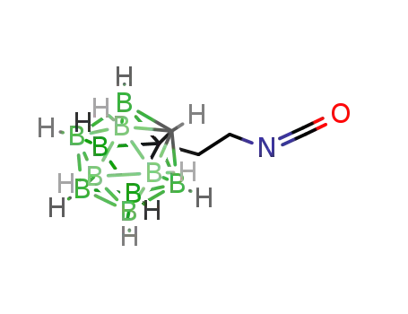 Molecular Structure of 196314-83-7 (1-(isocyanatoethyl)-1,2-closo-dodecaborane)