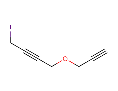 Molecular Structure of 870531-27-4 (2-Butyne, 1-iodo-4-(2-propynyloxy)-)