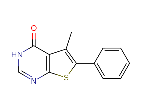 Thieno[2,3-d]pyrimidin-4(1H)-one,5-methyl-6-phenyl-