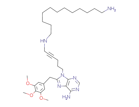 C<sub>33</sub>H<sub>51</sub>N<sub>7</sub>O<sub>3</sub>