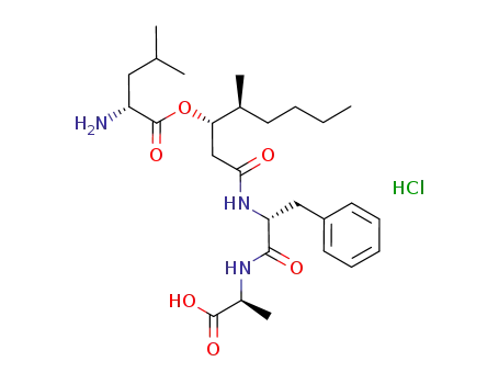 Molecular Structure of 1057642-45-1 (C<sub>27</sub>H<sub>43</sub>N<sub>3</sub>O<sub>6</sub>*ClH)