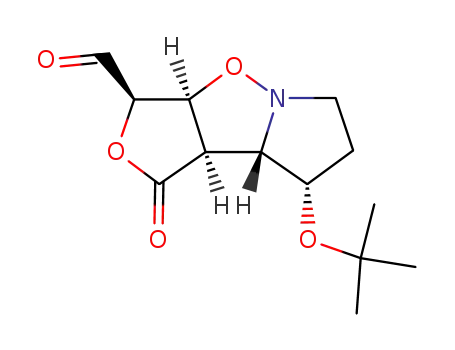 (1aS,2R,4aR,4bS,5S)-5-tert-butoxy-2-formyl-4-oxo-pyrrolidino[1,2-b]isoxazolidino[4,5-c]tetrahydrofuran