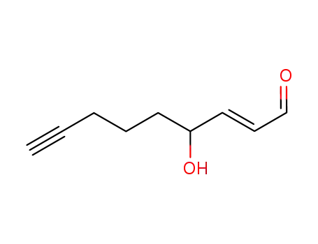 Molecular Structure of 1011268-23-7 (4-hydroxy Nonenal Alkyne)