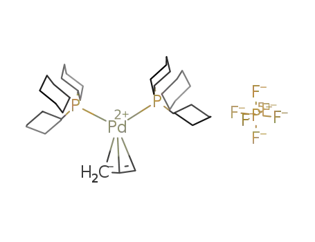 [(allyl)Pd(PCy<sub>3</sub>)2]PF<sub>6</sub>