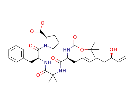 C<sub>34</sub>H<sub>50</sub>N<sub>4</sub>O<sub>8</sub>