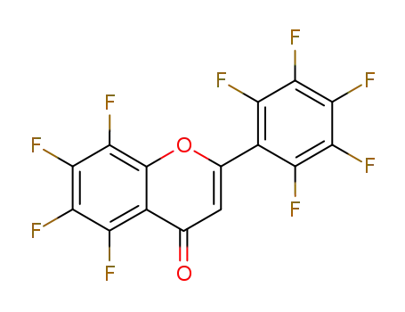 5,6,7,8-tetrafluoro-2-(2,3,4,5,6-pentafluorophenyl)-4H-1-benzopyran-4-one