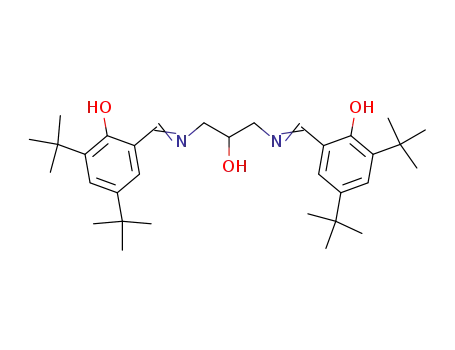 N,N'-bis(3,5-di-tert-butylsalicylidene-2-hydroxy)-1,3-propan-2-ol-diamine