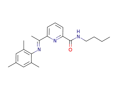 (E)-N-butyl-6-(1-(2,4,6-trimethylphenylimino)ethyl)picolinamide
