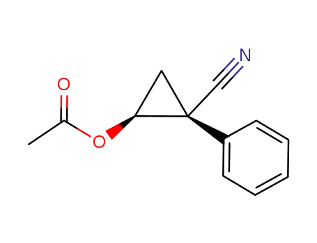 (1S,2S)-2-cyano-2-phenylcyclopropyl ethanoate