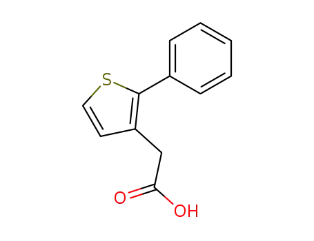 Molecular Structure of 62404-09-5 (3-Thiopheneacetic acid, 2-phenyl-)