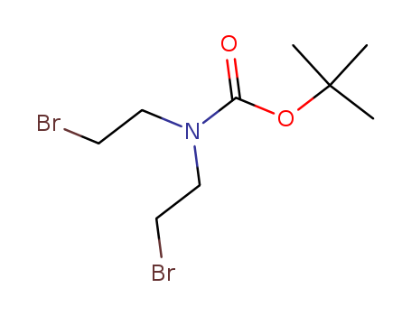 Carbamic acid,bis(2-bromoethyl)-, 1,1-dimethylethyl ester (9CI)