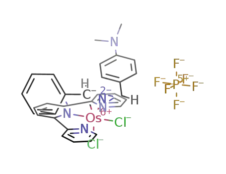 cis-[(2,2':6',2''-terpyridine)OsCl2(η2-(C,N)-PhCH=N=CH[C6H4NMe2])]PF6