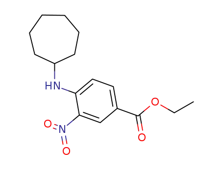 ethyl 4-(cycloheptylamino)-3-nitrobenzoate