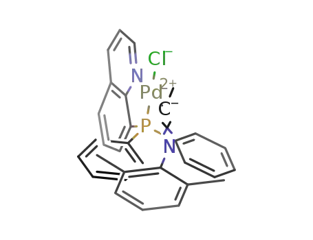 [Pd(8-diphenylphosphanylquinoline)(1-(2,6-dimethylphenylimino)ethyl)Cl]
