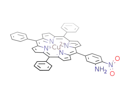 [5-(3-amino-4-nitrophenyl)-10,15,20-triphenyl-21H,23H-porphinato(2-)-κN21,κN22,κN23,κN24]copper