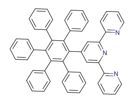 Molecular Structure of 1004514-02-6 (1-(2,2':6',2-terpyrid-4'-yl)-2,3,4,5,6-pentaphenylbenzene)