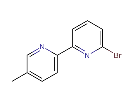Molecular Structure of 189195-36-6 (6'-BROMO-5-METHYL-2,2'-BIPYRIDINE)