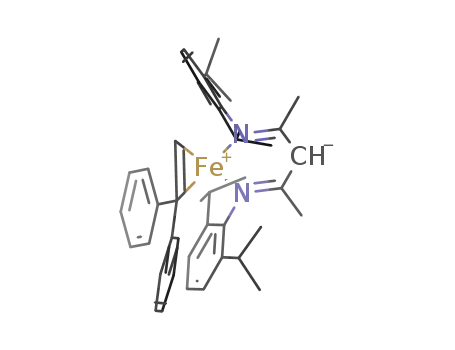 [HC(CMeNC6H3(i-Pr)2)2Fe(η2-CH2CPh2)]