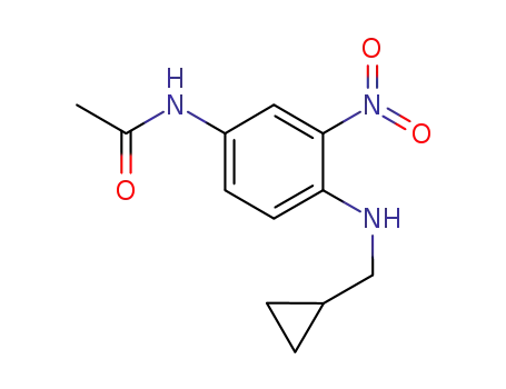 N-{4-[(cyclopropylmethyl)amino]-3-nitrophenyl}acetamide