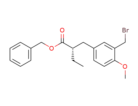 (S)-2-(3-Bromomethyl-4-methoxy-benzyl)-butyric acid benzyl ester