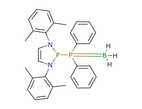 C<sub>2</sub>H<sub>2</sub>N<sub>2</sub>(2,6-dimethylbenzene)PPPh<sub>2</sub>BH<sub>3</sub>