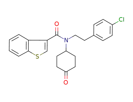 C<sub>23</sub>H<sub>22</sub>ClNO<sub>2</sub>S