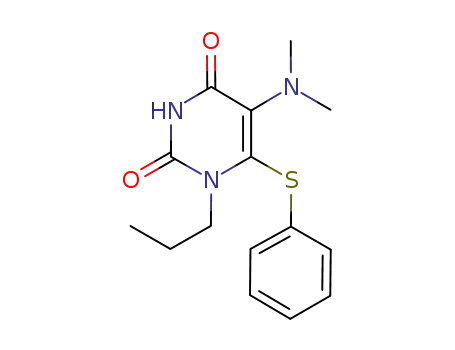 5-(dimethylamino)-6-phenylsulfanyl-1-propyl-1H-pyrimidin-2,4-dione
