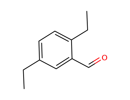 Molecular Structure of 1071619-00-5 (2,5-diethylbenzaldehyde)