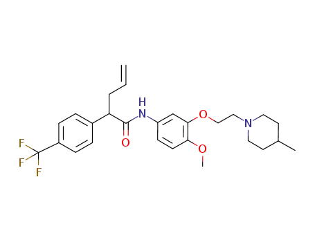 C<sub>27</sub>H<sub>33</sub>F<sub>3</sub>N<sub>2</sub>O<sub>3</sub>