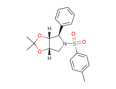(3aR,4R,6aS)-2,2-Dimethyl-4-phenyl-5-(toluene-4-sulfonyl)-tetrahydro-[1,3]dioxolo[4,5-c]pyrrole