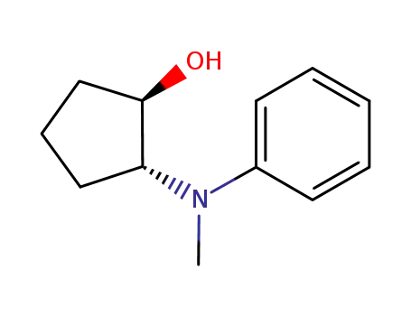 Molecular Structure of 367953-72-8 (Cyclopentanol, 2-(methylphenylamino)-, (1R,2R)- (9CI))