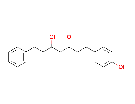 Molecular Structure of 105955-04-2 (3-Heptanone, 5-hydroxy-1-(4-hydroxyphenyl)-7-phenyl-)