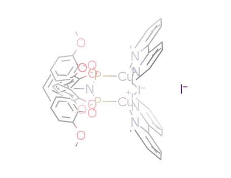 [Cu2(μ2-I)(2,2'-bipyridine)2(PhN(P(OC6H4OMe-o)2)2)]I