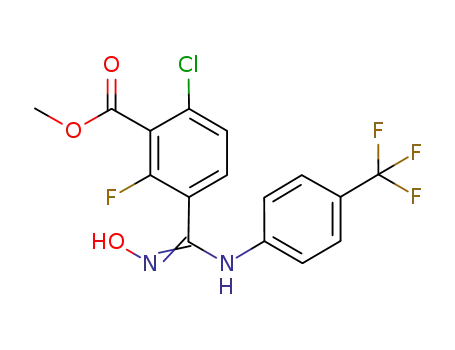 C<sub>16</sub>H<sub>11</sub>ClF<sub>4</sub>N<sub>2</sub>O<sub>3</sub>