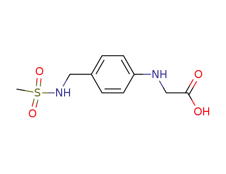 Glycine, N-[4-[[(methylsulfonyl)amino]methyl]phenyl]-