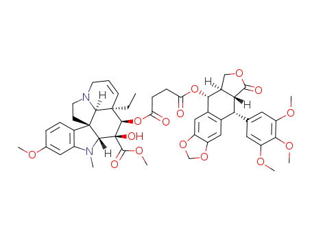 17-deacetyl-17-O-(4-succinylpodophyllotoxinyl)vindoline