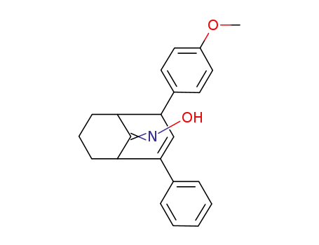 4-(4'-methoxyphenyl)-2-phenylbicyclo[3.3.1]non-2-en-9-one oxime