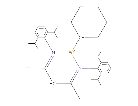 (2,4-bis(2,6-diisopropylphenylimino)pent-3-yl)Fe(cyclohexyl)