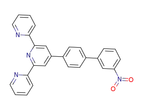 4'-(4-m-nitrophenyl-phenyl)-2,2':6',2'-terpyridine