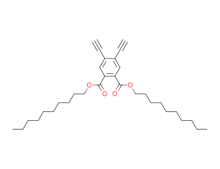 Molecular Structure of 908382-56-9 (didecyl 4,5-diethynyl-1,2-benzenedicarboxylate)