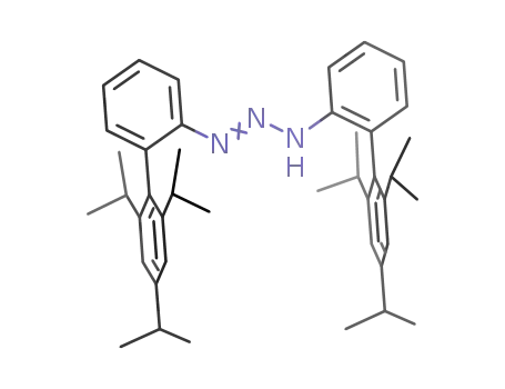 [2-(2,4,6-iPr<sub>3</sub>C<sub>6</sub>H<sub>2</sub>)C<sub>6</sub>H<sub>4</sub>]NNNH[2-(2,4,6-iPr<sub>3</sub>C<sub>6</sub>H<sub>2</sub>)C<sub>6</sub>H<sub>4</sub>]